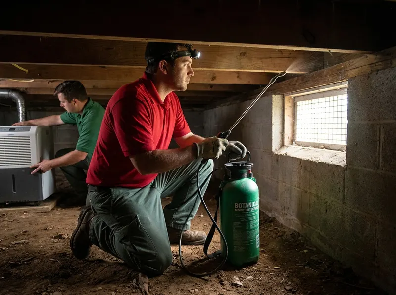 Botanical Crawlspace Moisture Defense in Nashville, TN